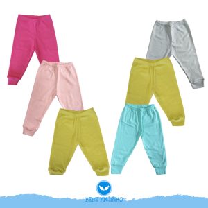 Kit de Calça Bebê / Mijão - PR ao 3