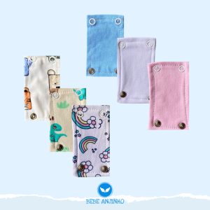 Kit 3 extensores /Alongador de body bebê