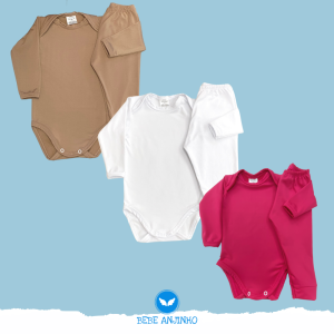 Conjunto de Body Térmico para Bebê - RN ao 3